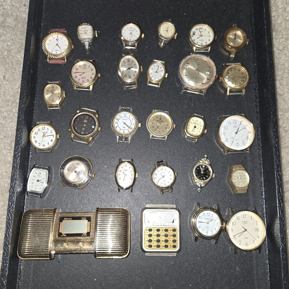 Vintage Watches Craft Repair Untested As Is Broken Timex Sarah Cov Carriage